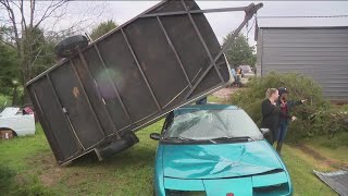 Devastating damage impacts family's property in Meriwether County