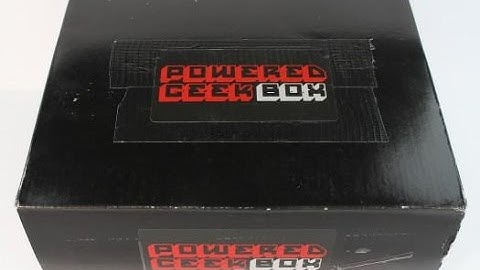 Powered Geek Box May 2016 Unboxing + Coupon @PoweredGeekBox