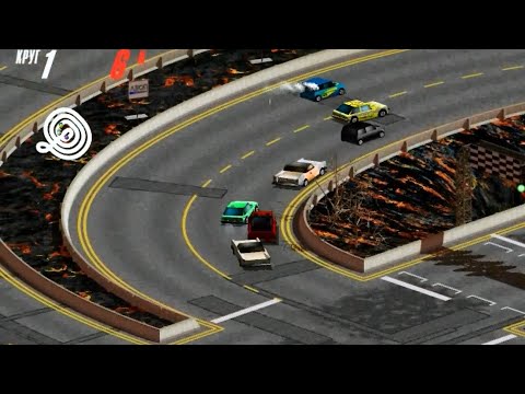 Микромашинки - Mini Car Racing - прохождение - Лига B