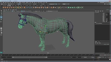 Maya2018基础中文教学7-工具箱 选择、移动、旋转、缩放