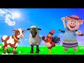 Ei pollito pió 3d Trakter ।EI pollito/granja de la vaca Rimix pió