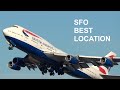 [4K] Same BEST Location - Plane Spotting at San Francisco International Airport - Part 2