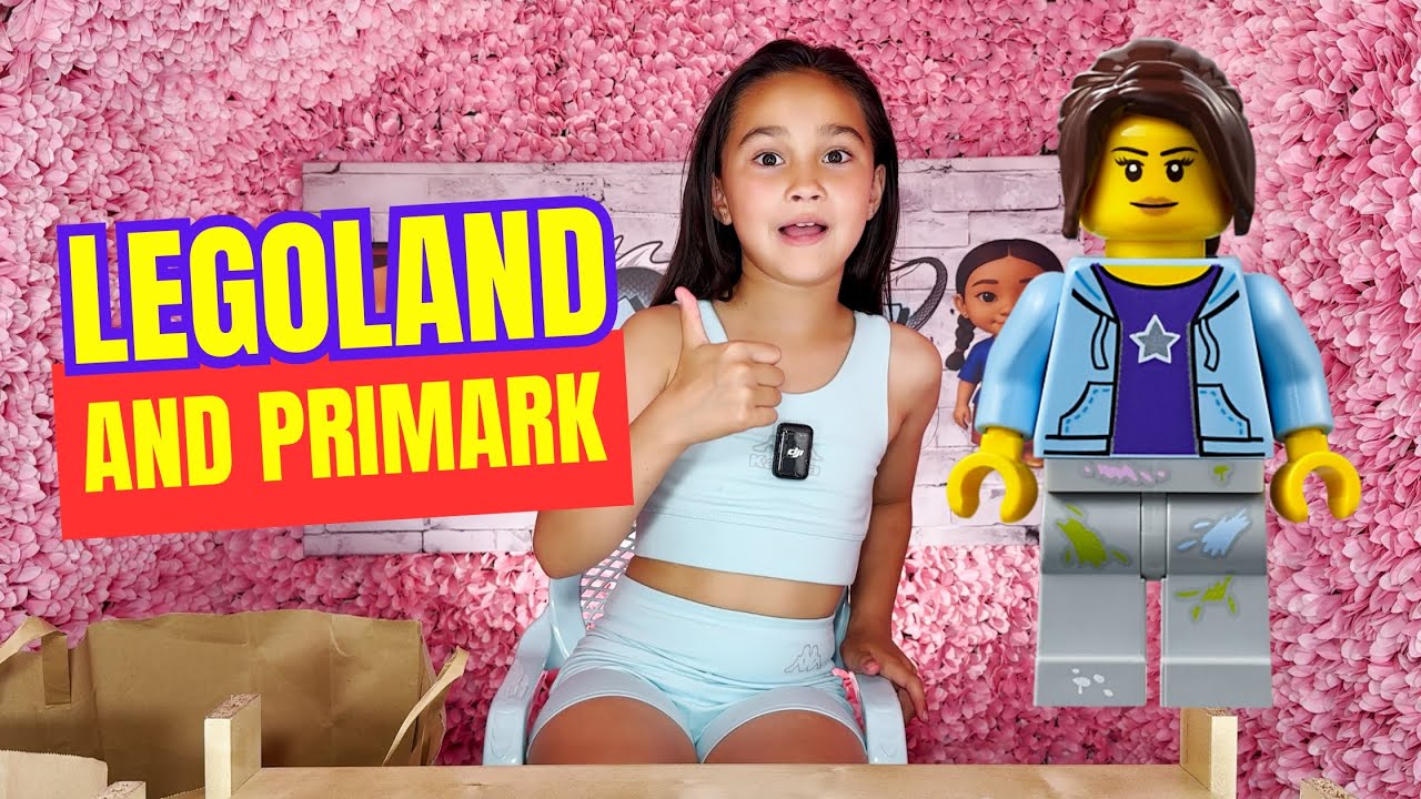 MAYLEE goes to LEGOLAND and PRIMARK 🚛🛒🇬🇧