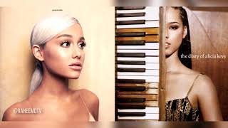 Ariana Grande x Alicia Keys - No Diary To Cry In (Mashup)