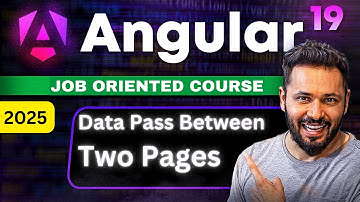 Angular 19 Tutorial #33 Pass Data between Pages in Angular