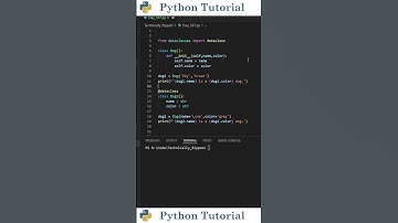 Python Dataclasses In 60 Seconds | Python Tutorial