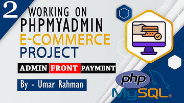 E-Commerce Website using PHP/MySQL || Working with Database || Part -2 || Tutorial Rays
