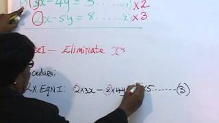Mastering Mathematics 2012 11 PT01 - SIMULTANEOUS EQUATIONS PART 1