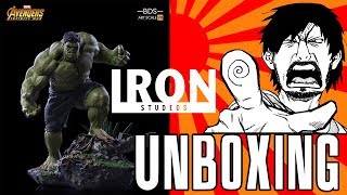 Unboxing Hulk Infinity War Iron Studios - Nerdcalypse