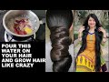 I applied just 3 times in a week      hairfall  new thick hair growth 100