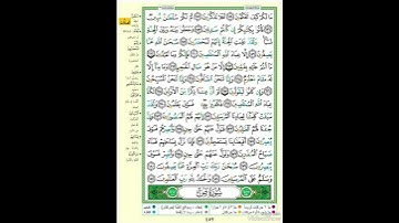 الصفحة ٤٥٢ من القرآن الكريم...القارئ د.بريك سعد بريك