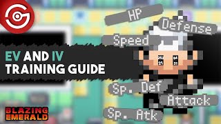 How to EV and IV train in Pokemon Blazing Emerald V1.6