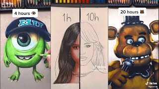 Art drawing tiktok compilations ~ Drawing tiktok #55