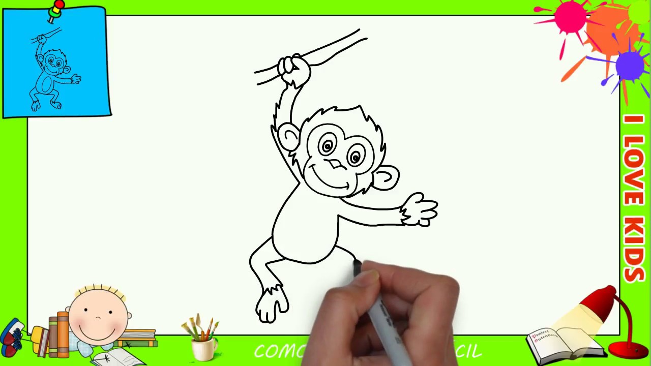 COMO Desenhar um MACACO 