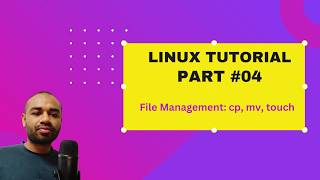 Linux Tutorial | File Management: Copy, move, create, delete.