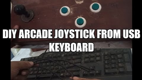 DIY ARCADE STICK | HOMEMADE ARCADE STICK | DIY JOYSTICK EASY 100% WORK