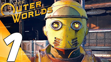 THE OUTER WORLDS - Gameplay Walkthrough Part 1 - Prologue (Full Game) PC Max Settings