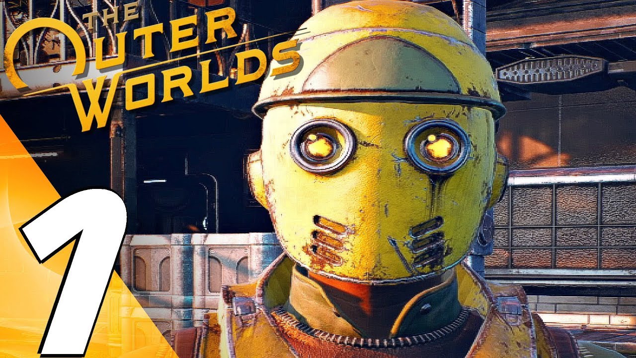 THE OUTER WORLDS Walkthrough Gameplay Part 1 - INTRO (FULL GAME