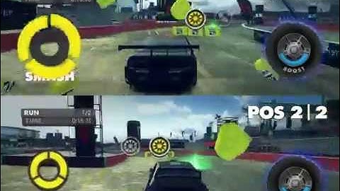 DiRT Showdown Split-screen multiplayer Gameplay