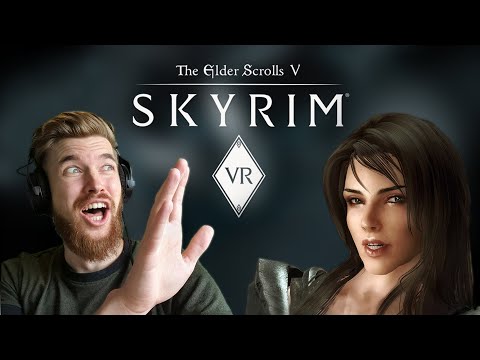 ESO Meets Lydia in Skyrim VR for the first time - (Part 3 Modded Walkthrough Anniversary)