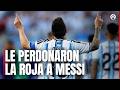 Mesa deportiva le marca roja a Messi tras debut frente a Argelia