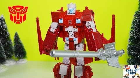 Transformers - Robot to Fighter Jet!!! Autobots Scattershot Combiner Wars, Generations Toy