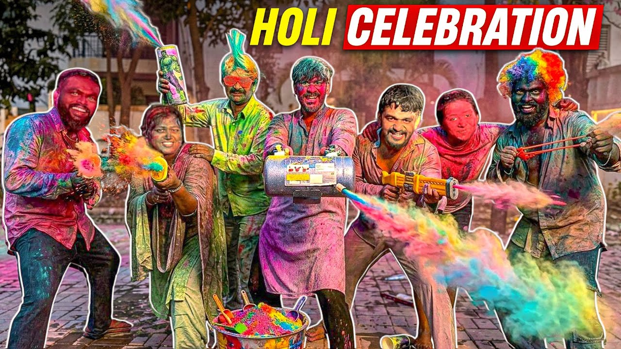 Dangerous Holi Celebration 😱 Yappa 