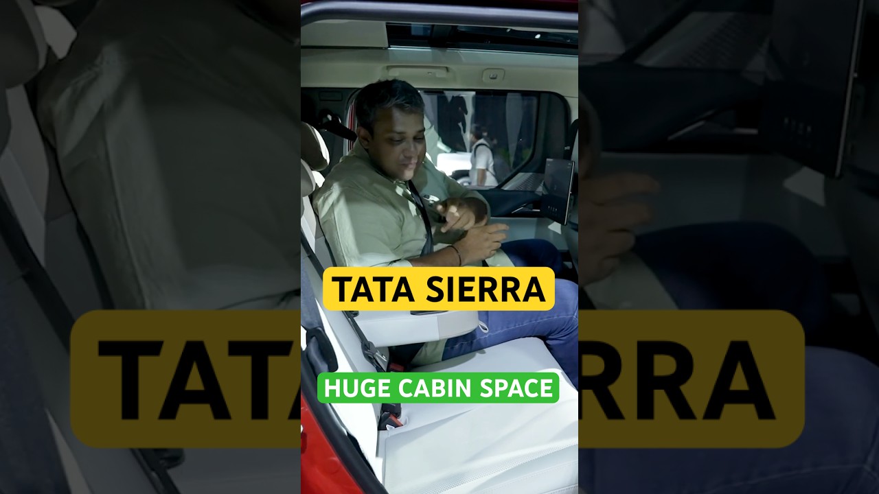 This Tata Sierra Feature Makes the Cabin HUGE