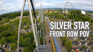 Silver Star Front Row POV Europa Park B&M Hyper Coaster