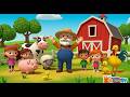 Old MacDonald Had a Farm 🎵 Animal Sound Variations Loop Bibi Toonz Rhymes 🥇
