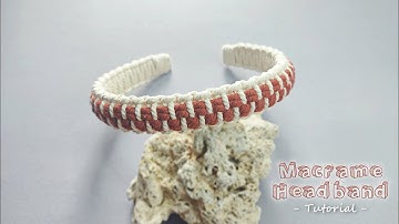 DIY Macrame Headband | Macrame Headband Tutorial