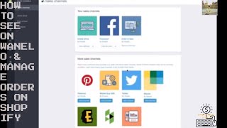 HOW TO SEE ON WANELO MANAGE ORDERS ON SHOPIFY screenshot 2