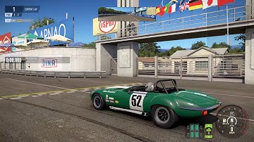 Project CARS 2 - JAGUAR E-Type V12 Group44 1974 - Speed Crash Car Test .