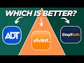 ADT Vs Vivint Vs SimpliSafe - Which One Is Better?