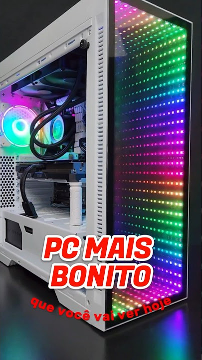 Gabinete Gamer Gamemax INFINIT RGB - M908-TR Branco