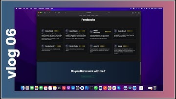 Portfolio Vlog 6 - Developing a personal portfolio website using Next.js | Rainy Music ♪