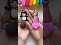 Gugu Gaga vs Princess Peach | Super Mario Color Mixign #clay #shorts #mariobros