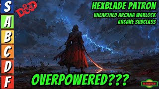 Unearthed Arcana 2025 | Arcane Subclasses | Hexblade Patron Warlock | Dungeons and Dragons