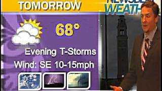 Newsbeat's daily weather update with Robert Gauthreaux: April 17, 2013