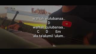 CHORD Yasir Lana (يَسِرْلَنَا) ( Cover By Setiaji Sepsi)  Kunci Gitar