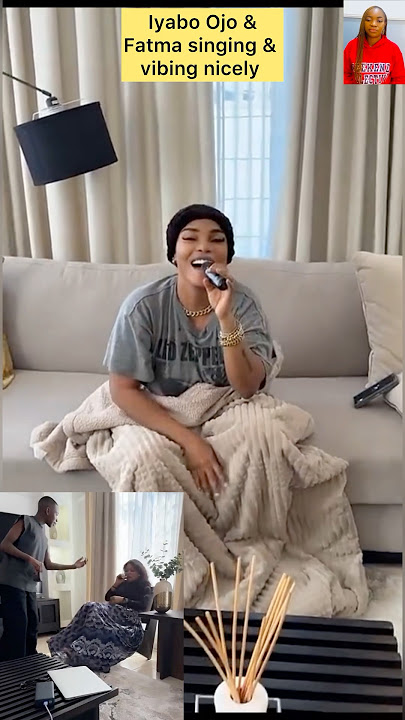 Nollywood actress, Iyabo Ojo & her in law Fatma look so amazing singing & vibing nicely. So funny