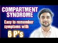 Compartment Syndrome | Easy To Remember Sign And Symptoms With 6 P's | Nursing Care