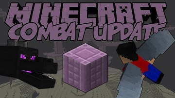 THE COMBAT UPDATE!!! | Minecraft: Changes Made in 1.9