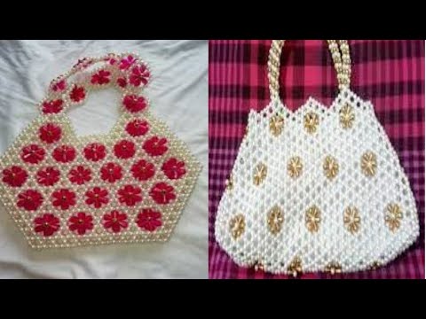 Putir Bag | Moti Bag | Beaded Purse | Crystal Hand Bag - YouTube | Beaded  crafts, Beaded bags, Beaded jewelry diy