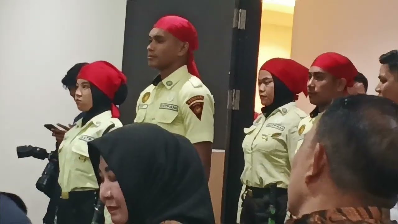 Rangkaian kegiatan 45 tahun satpam di rayakan Satpam Polda Sultra 