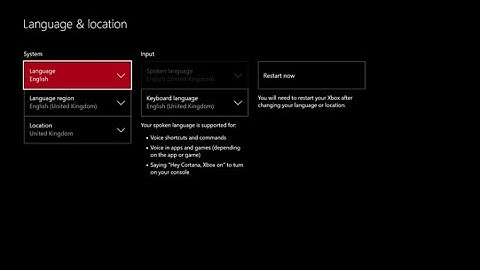 How to Change Language and Locle on Xbox One, One S | Set Xbox One Region and Language Settings