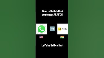 Arattai messenger- instant messaging app developed by ZOHO #selfreliantindia #zoho #whatsappstatus