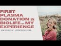 Donating plasma at biolife plasma my experience