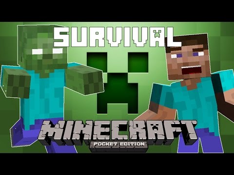 Minecraft Pocket Edition - Survival Mode - Indonesia Gameplay