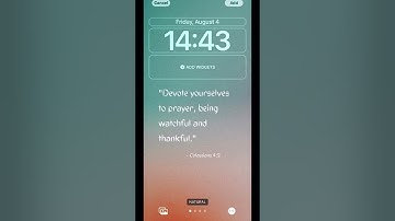 How to Change iPhone Wallpaper with Up Bible Verses and Quotes